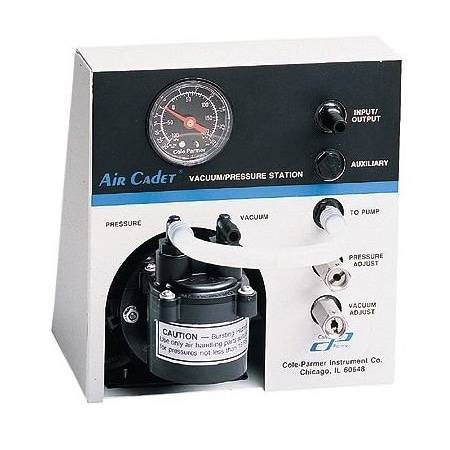 VP-200 Vacuum/Pressure Pump Station, Diaphragm, 0.5 Cfm; 230 VAC